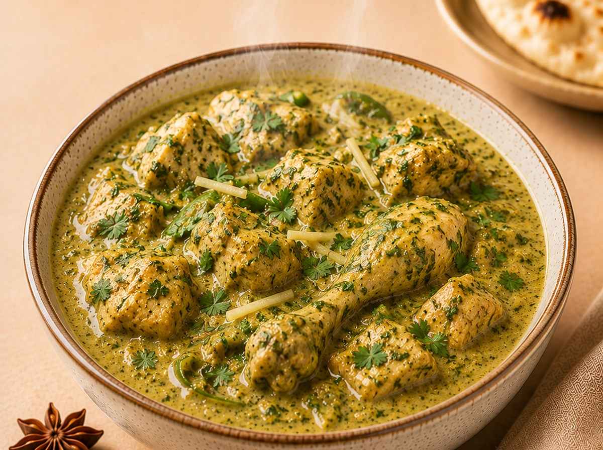 Chicken Dhaniwal Korma